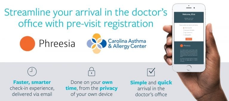 Carolina Asthma Allergy Center Partners With Phreesia To Provide 
