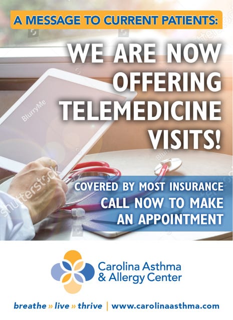 CAAC telemedicine FB We Now Offer Telemedicine Visits to Established Patients