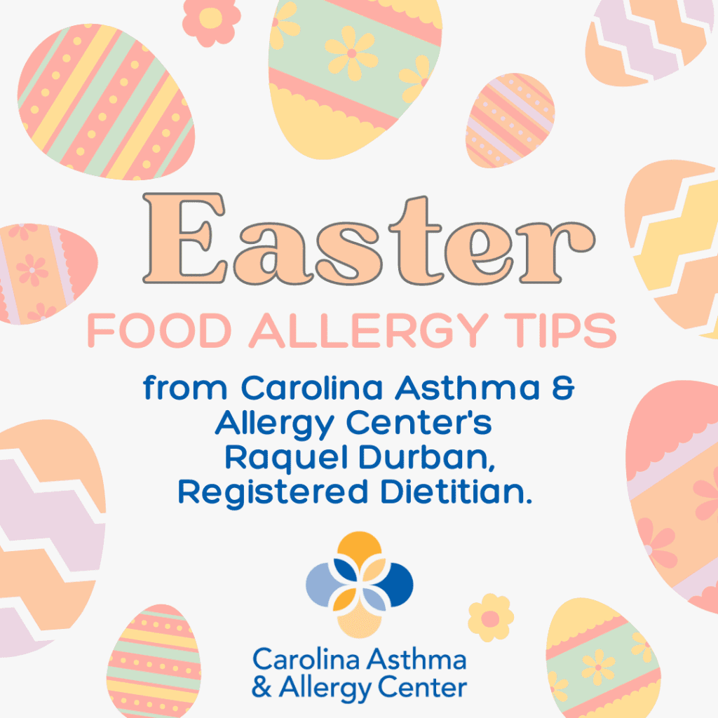 Raquel Easter Tips Easter Food Allergy Tips from Raquel Durban, Registered Dietitian