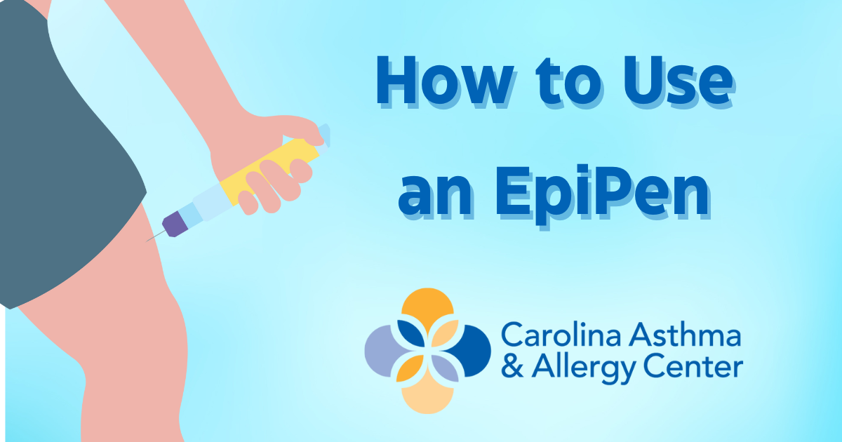 How to Use an EpiPen Carolina Asthma & Allergy